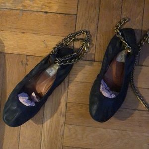Lanvin by Alber Elbaz Classic Ballerinas-Chains